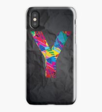 Fun Letter - Y iPhone Case/Skin