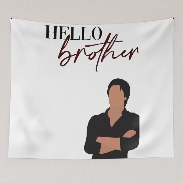 Artikelvorschau, "Hallo Bruder" Damon Salvatore entworfen und verkauft von HeyitsArt.