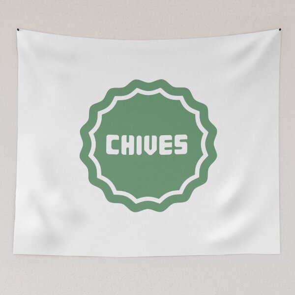Item preview, Jar Label Green Chives designed and sold by yurahbom.