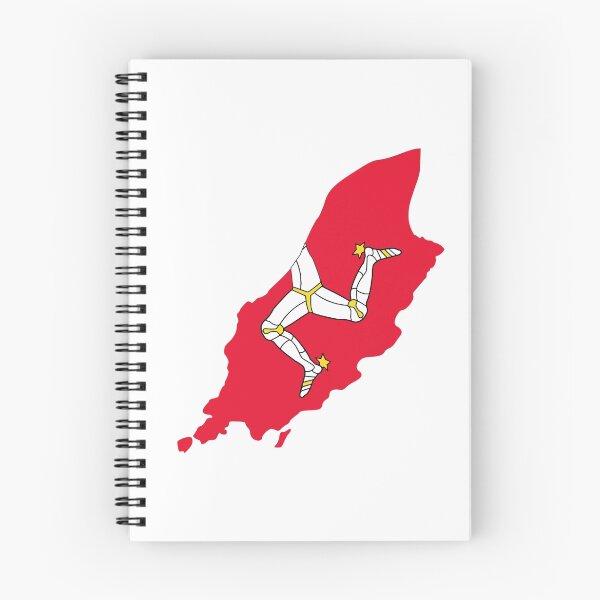 Item preview, Flag Map of Isle of Man designed and sold by abbeyz71.