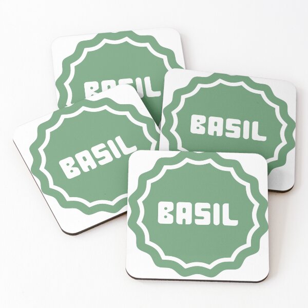 Item preview, Jar Label Green Basil designed and sold by yurahbom.
