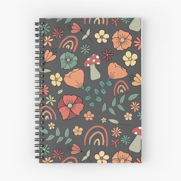Item preview, whimsical mushroom pattern designed and sold by artbydeirdre.