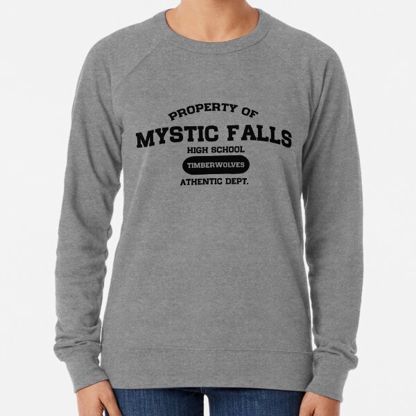 Property of Mystic Falls High School Lightweight Sweatshirt