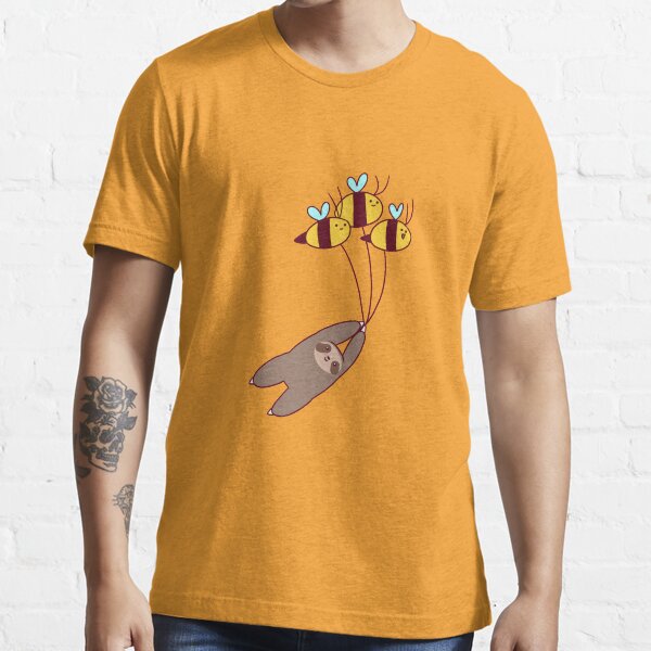 Sloth and Bumble Bees Essential T-Shirt