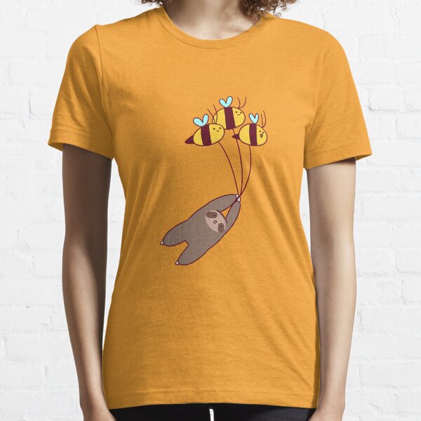 Sloth and Bumble Bees Essential T-Shirt