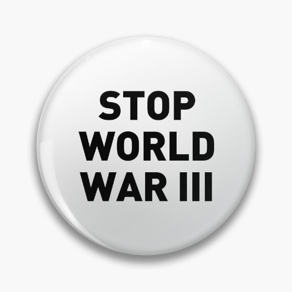 Item preview, Stop World War III designed and sold by little-mars.