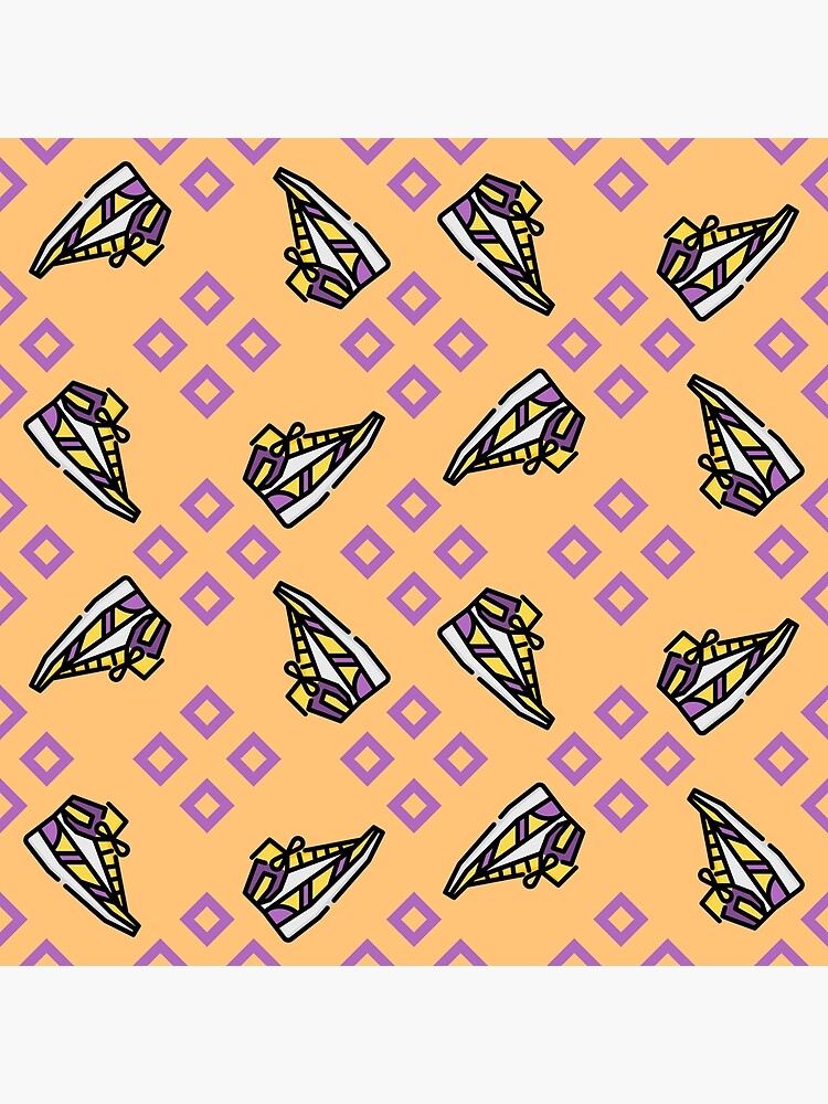 Imagen 3 de 3, Póster con la obra Sneakers pattern, diseñada y vendida por smilesharks.