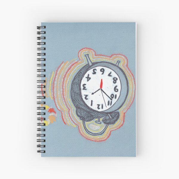Time Flies Spiral Notebook