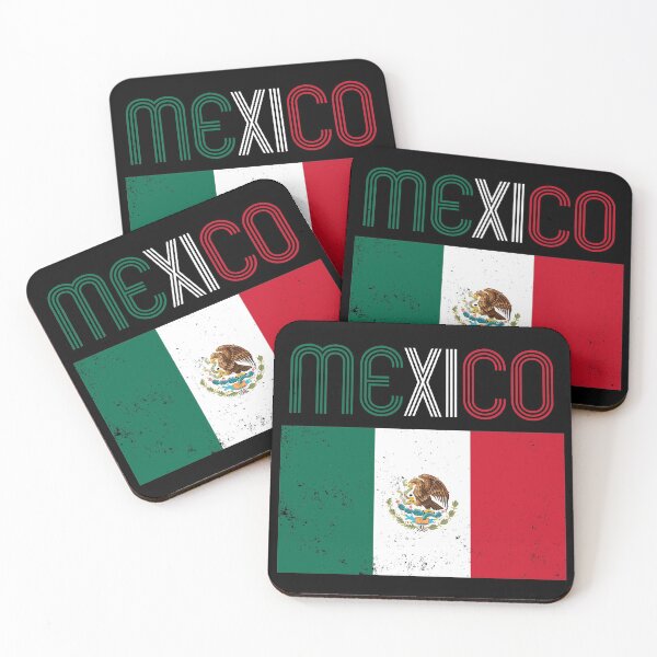 Item preview, Mexico Flag designed and sold by Koi-Art.