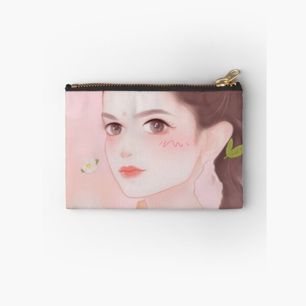 Item preview, Beautiful girl drawing with a bindi on her forehead designed and sold by chicsignzodiac.