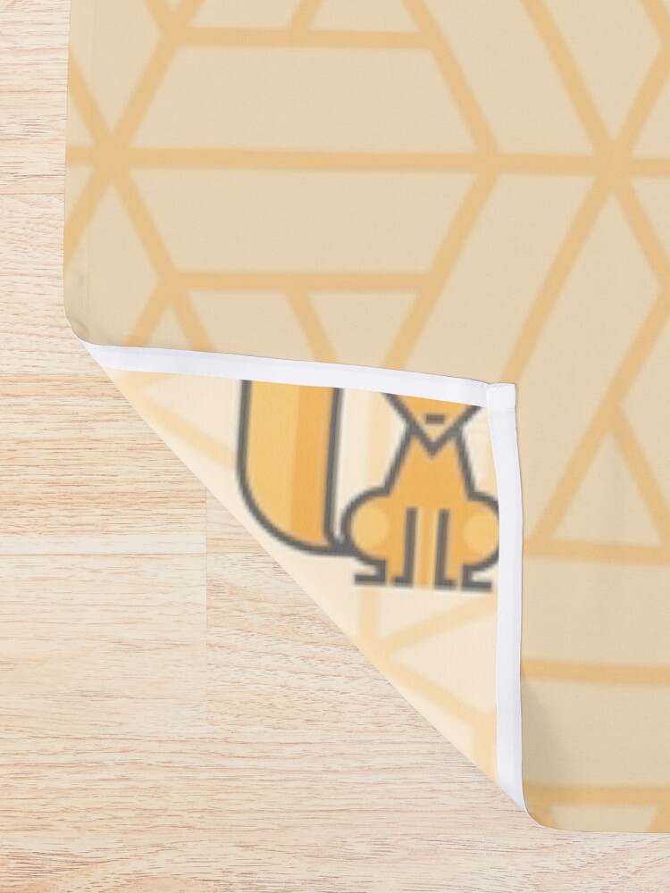 Imagen 2 de 5, Cortina de ducha con la obra Fox pattern, diseñada y vendida por smilesharks.