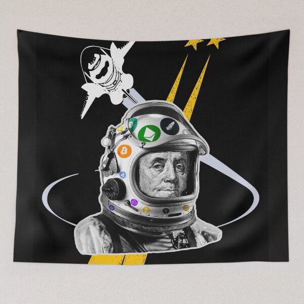 Item preview, Crypto Benjamin | Cyber space explorer  designed and sold by spinolator.