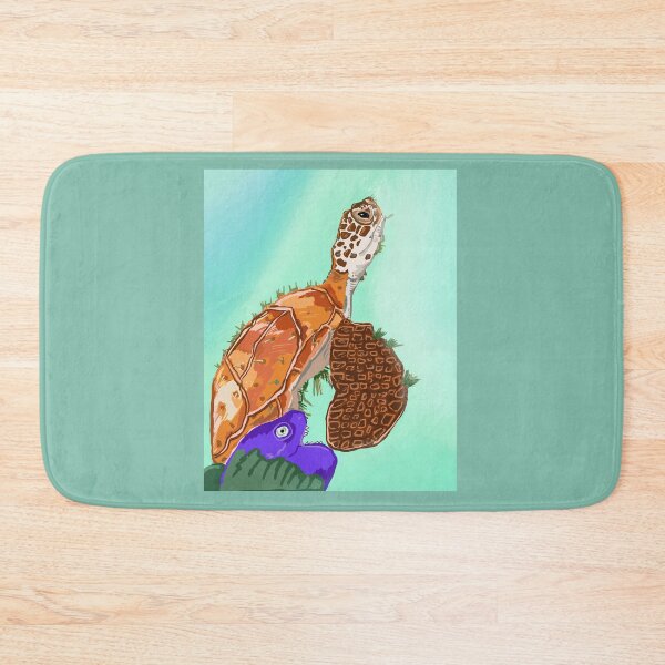 Item preview, Marlee Sea Turtle And Mac Moray Eel On An Adventure Together designed and sold by pinkyjainpan.