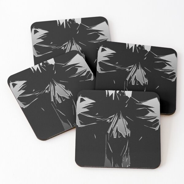 Item preview, Silver And Gray On Black Abstract Face Skull Cross Design designed and sold by adriturner.