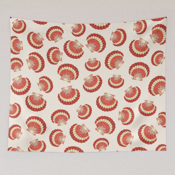 Item preview, Seashells Pattern designed and sold by RosarioDesigns.