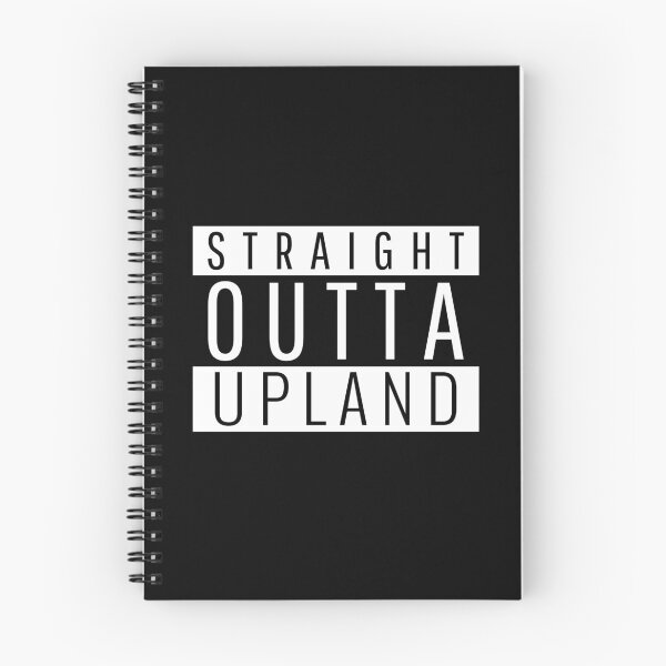 Item preview, Straight Outta Upland California designed and sold by Teelogic.