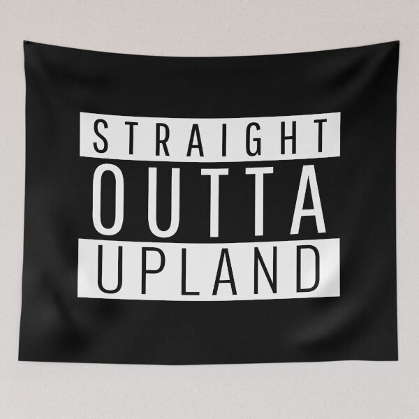 Item preview, Straight Outta Upland California designed and sold by Teelogic.