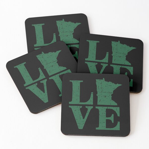 Item preview, Love Minnesota Distressed Vintage MN Home Pride designed and sold by pixeljamz.
