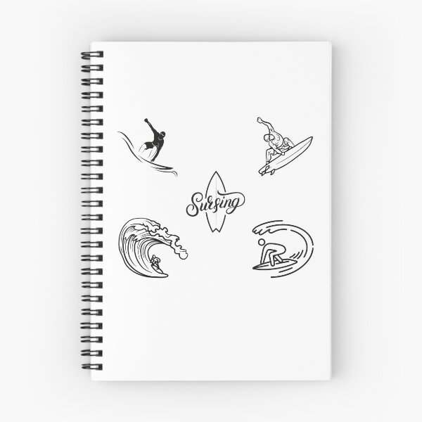 Item preview, A fun Day Just Surfboarding, Kneeboarding and Skimboarding Design Pack designed and sold by Ilana Khoshsima.