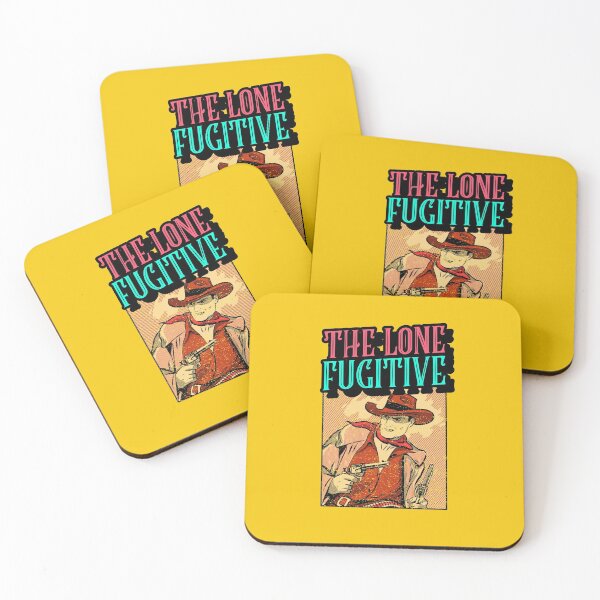 Item preview, The Lone Fugitive cool comic book pop art retro  designed and sold by MerchByCraig.