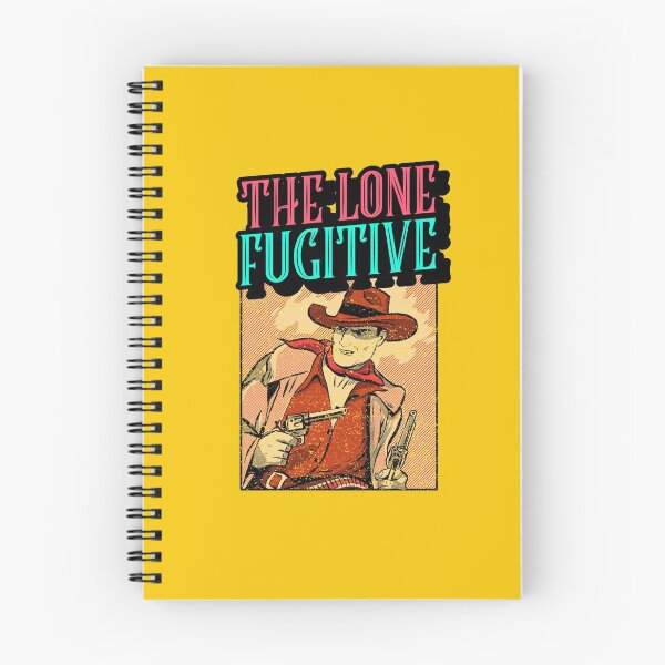Item preview, The Lone Fugitive cool comic book pop art retro  designed and sold by MerchByCraig.