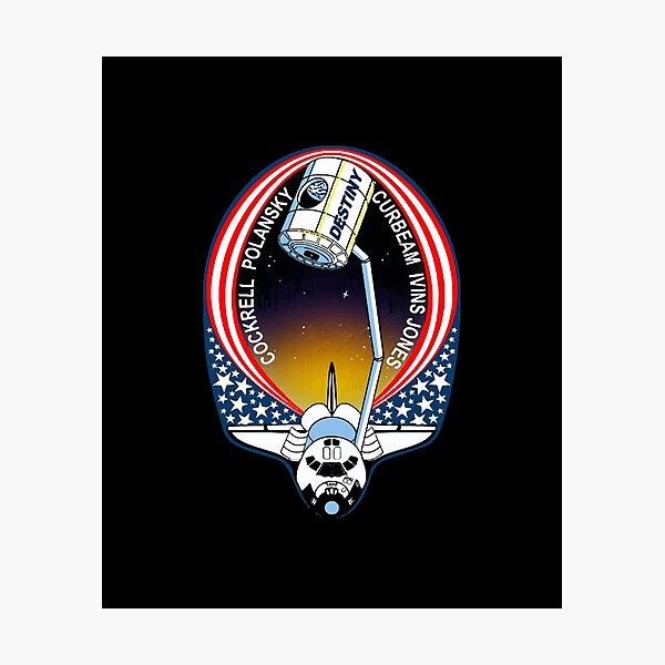 Artikelvorschau, STS-98 Mission Patch entworfen und verkauft von msdellLari88.