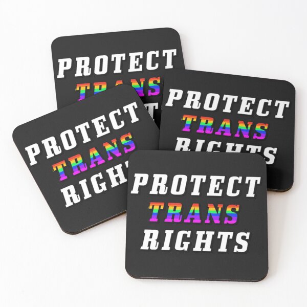Artikelvorschau, Trans-Rechte schützen entworfen und verkauft von Knottygirl.