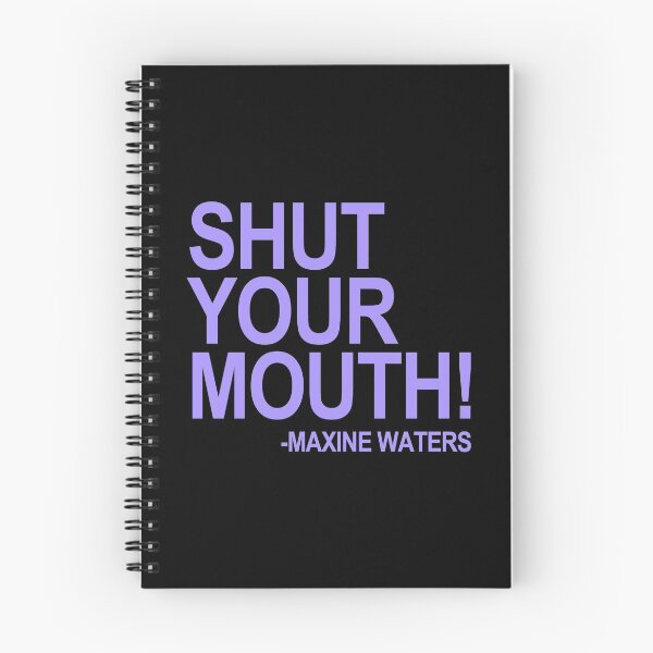 Item preview, Shut Your Mouth - Maxine Waters (lavender 1) designed and sold by Thelittlelord.