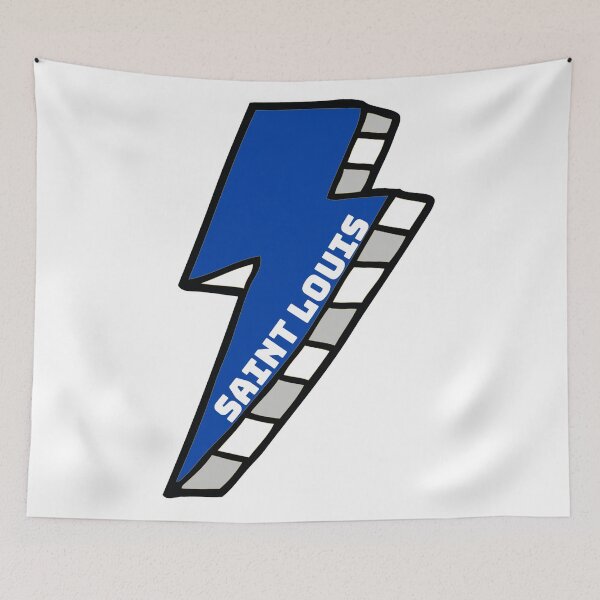 Item preview, Saint Louis University Lightning Bolt designed and sold by kkosmicki.