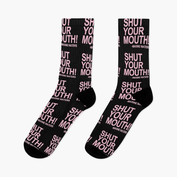 Item preview, Shut Your Mouth - Maxine Waters (Pink 1) designed and sold by Thelittlelord.