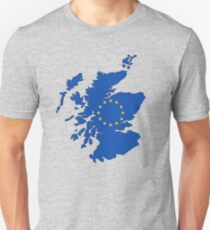 Scotland Map EU Unisex T-Shirt