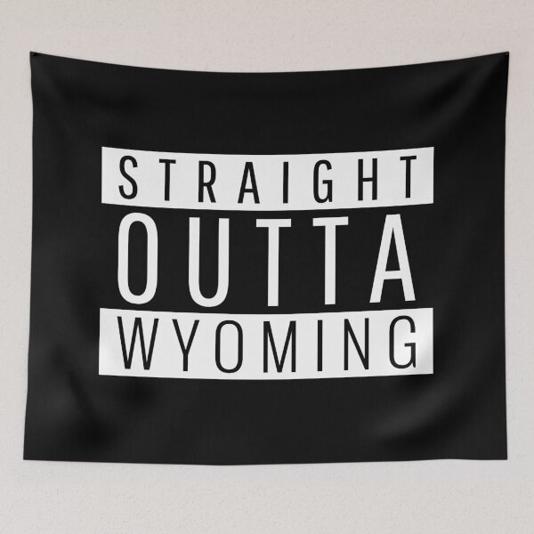 Item preview, Straight Outta Wyoming Michigan  designed and sold by Teelogic.