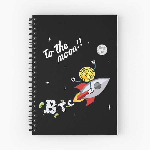 Item preview, BTC to the moon !! designed and sold by JamesCMarshall.