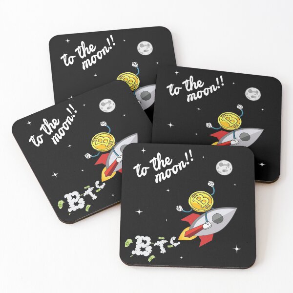 Item preview, BTC to the moon !! designed and sold by JamesCMarshall.