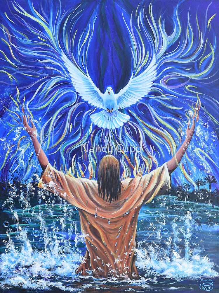 Holy Fire Baptism by NanSees-Art