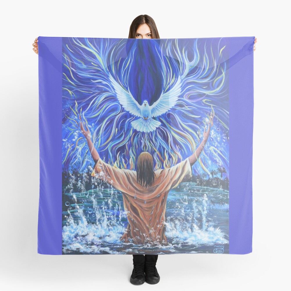 Holy Fire Baptism Scarf