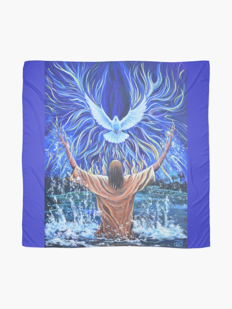 Alternate view of Holy Fire Baptism Scarf
