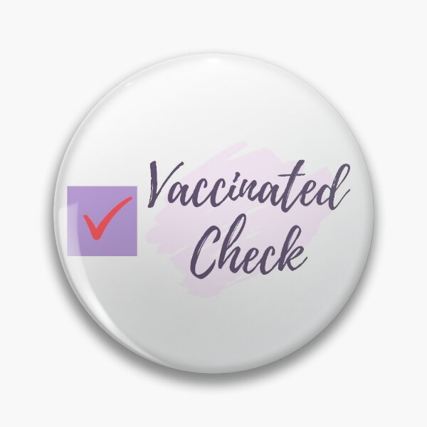 Item preview, Vaccinated Check designed and sold by gerafuckinnoise.