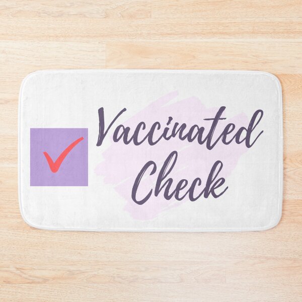 Item preview, Vaccinated Check designed and sold by gerafuckinnoise.