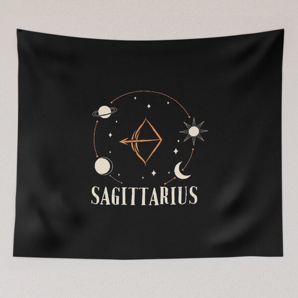 Item preview, Sagittarius Zodiac sign, Galaxy Celestial Stars And Moons  designed and sold by AstroShop1.