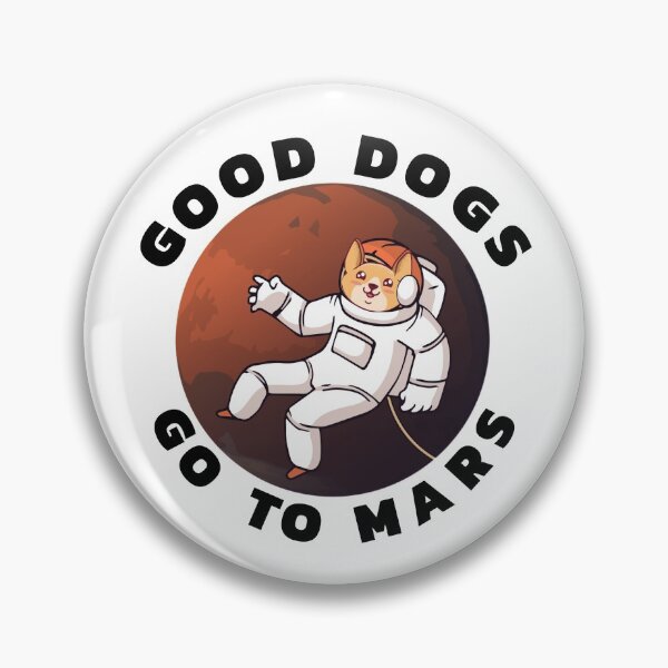 Item preview, Dogecoin to Mars Funny Doge Coin to the Moon designed and sold by gillys.