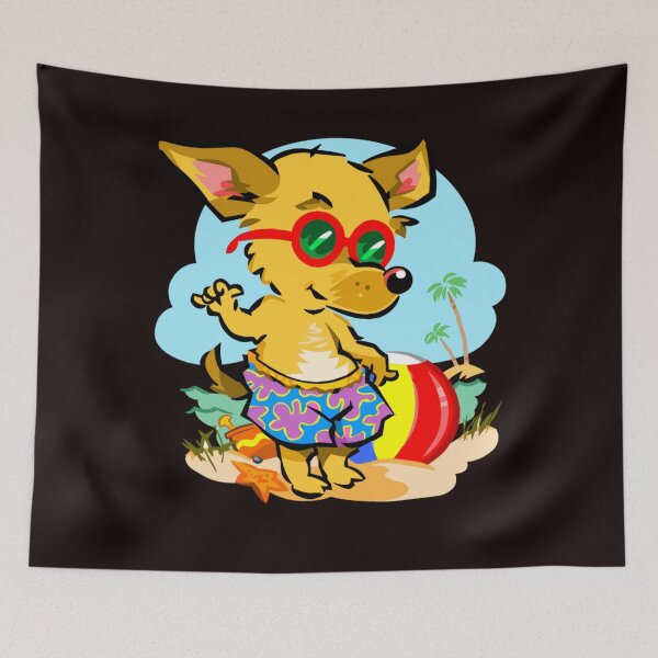 Item preview, Beach Dog Summer Vacation designed and sold by davestees506.
