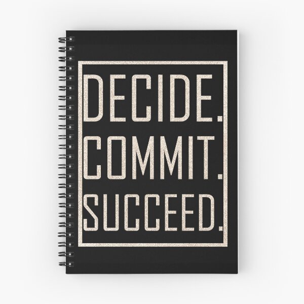 Item preview, Decide. Commit. Succeed. designed and sold by della95.