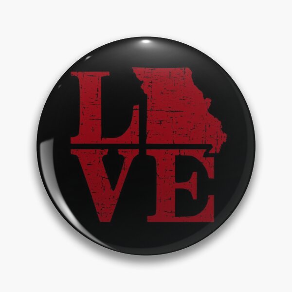 Item preview, Love Missouri Distressed Vintage MO State Pride designed and sold by pixeljamz.