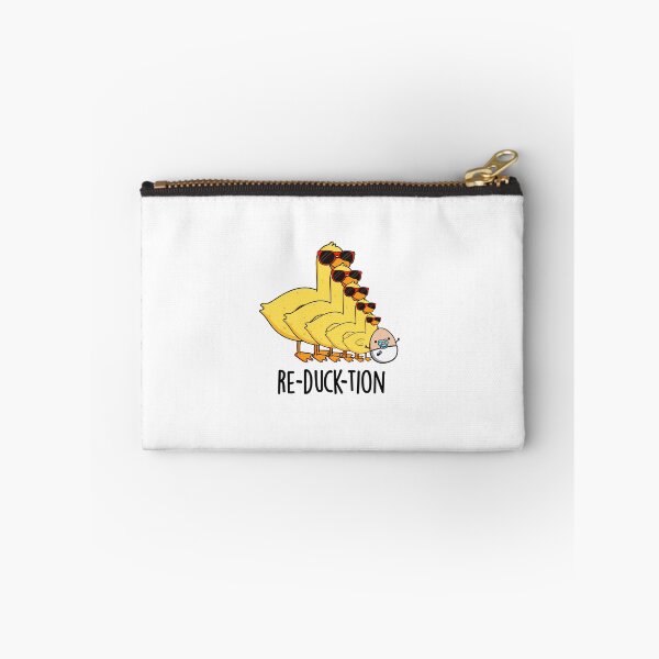 Item preview, Re-duck-tion Funny Animal Duck Puns  designed and sold by punnybone.