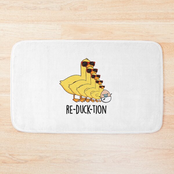 Item preview, Re-duck-tion Funny Animal Duck Puns  designed and sold by punnybone.