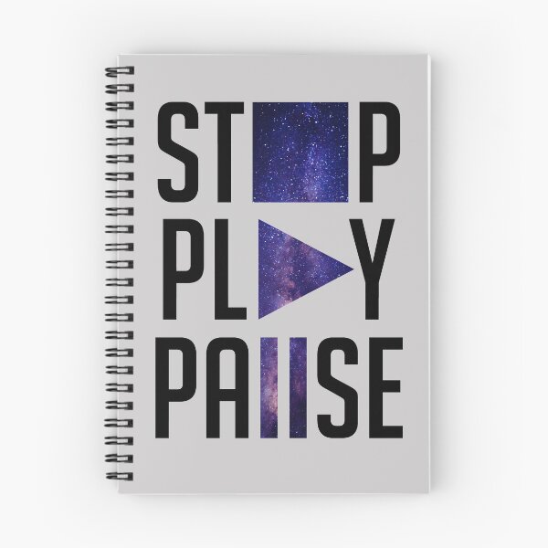 Item preview, Stop Play Pause designed and sold by Koi-Art.