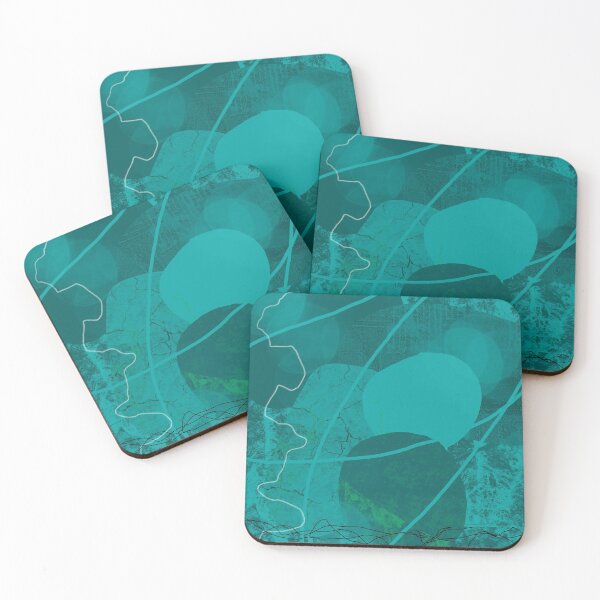 Item preview, Green Textured Abstract Art Design designed and sold by NancyMerkle.