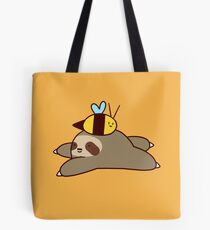 Sloth and Bee Tote Bag