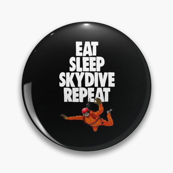 Item preview, Eat Sleep Skydive Repeat Orange designed and sold by Bendthetrend.